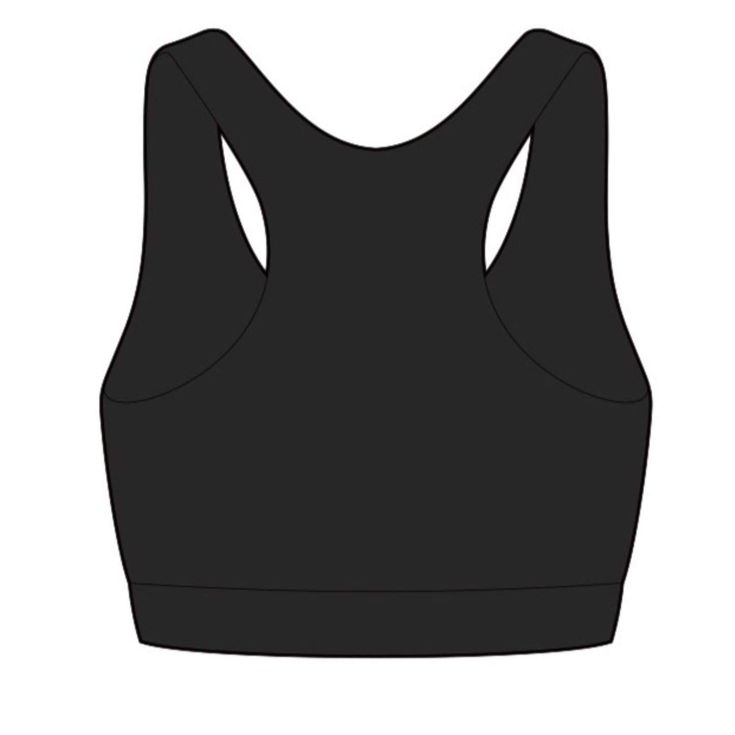Women Sports Bra Black