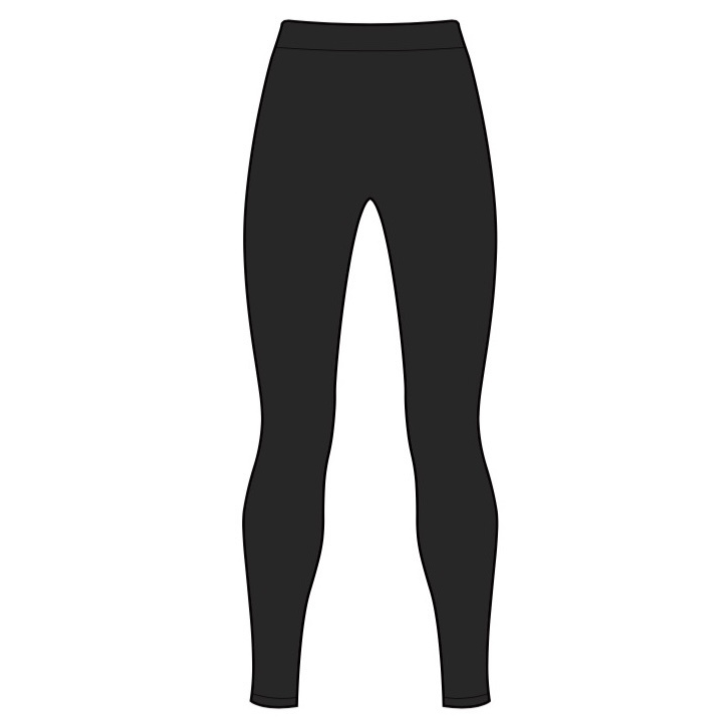 Women High Waisted Seamless Squat Proof Leggings Black