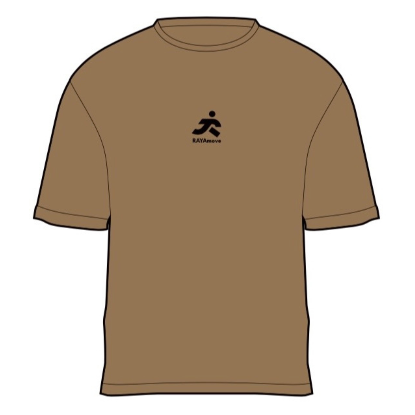 Men Oversized T-Shirt Beige